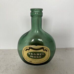 Vintage 1971 C. Da Silva ISABEL ROSE 3 oz NATIONAL AIRLINES Mini WINE BOTTLE